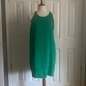 Never worn.  Lila Rose Emerald Green Dress